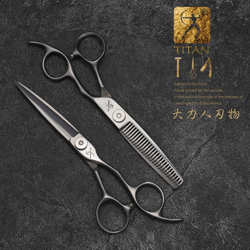TITAN Professional 6 Inch Hair Cutting Scissors - VG10 Salon Shears